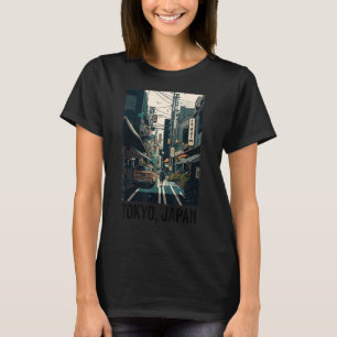 Camiseta Estética japonesa Tokio Vaporwave Japan Fash Lofi