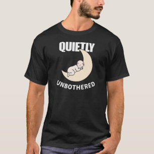 Camiseta Estética minimalista nocturna silenciosamente impe