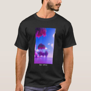 Camiseta Estética Otaku Vaporwave Japonesa Retro de los 90