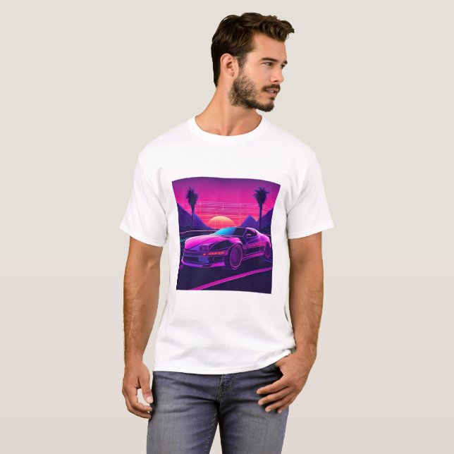 Camiseta estética retro de los 90  (Anverso completo)