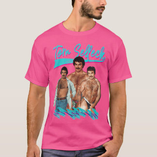 Camiseta Estética retro de Tom Selleck años 80 amigo retro