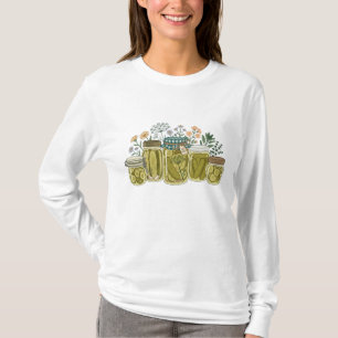 Camiseta Estética Retro "Un Poco Grande Dill" Frasco de Pep