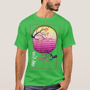 Camiseta Estética Sakura Flor japonesa Flor cerezo Ja