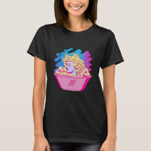 Camiseta Estética Vaporwave Retrowave Mac Y Queso