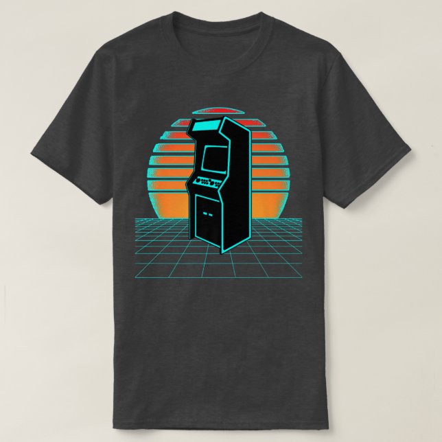 Camiseta Estética videojuegos en arcade Game Machine 80s St (Diseño del anverso)