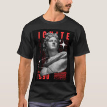 Camiseta estética vintage moderna