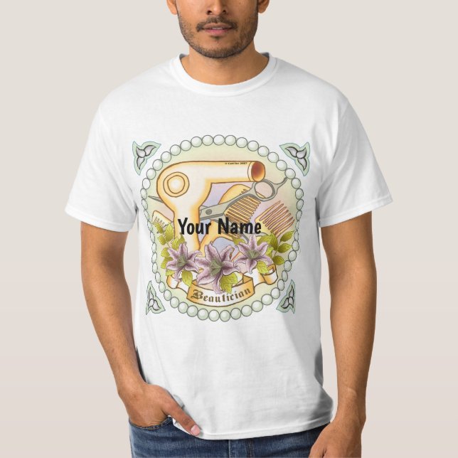 Camiseta Esteticista Lily Pearl  (Anverso)
