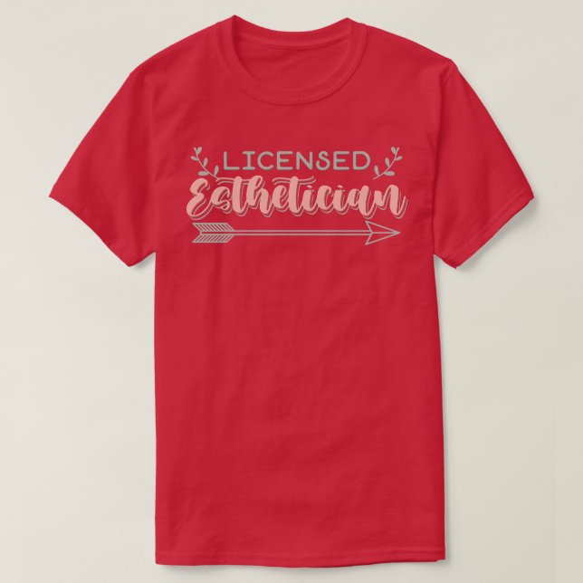 Camiseta Estético con licencia (Diseño del anverso)