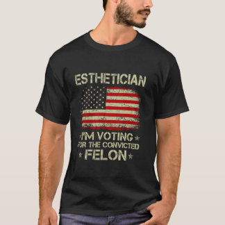 Camiseta ESTETICO Votaré por la diversión del convicto Felo