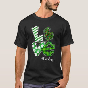 Camiseta Estetioscopio Amor Oncología Enfermera Plaid St Pa