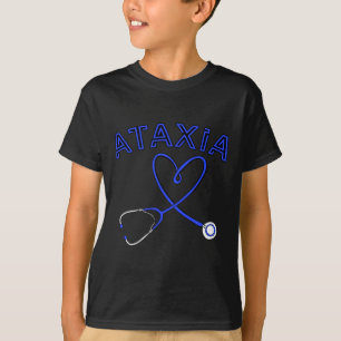 Camiseta Estetioscopio Enfermedad neurológica Hemiataxia Ci