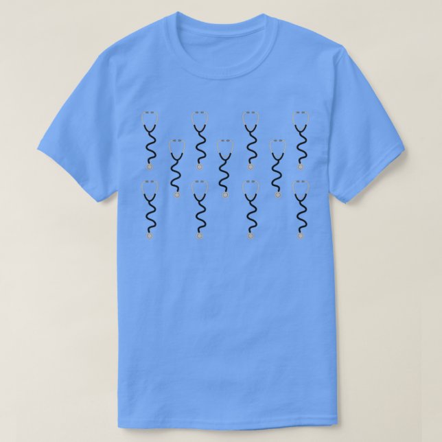 Camiseta Estetioscopio Estampedos 1 (Diseño del anverso)