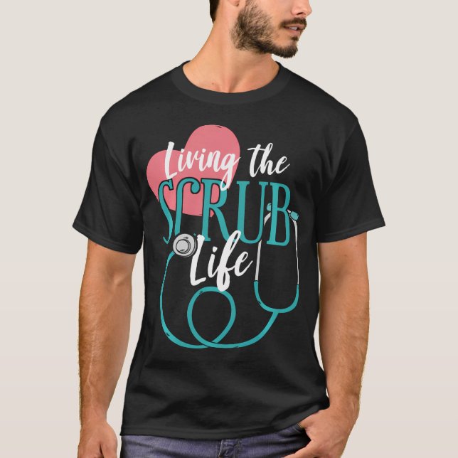 Camiseta Estetoscopio Asistente Médico (Anverso)