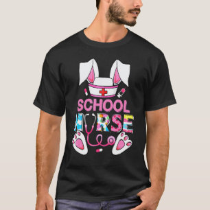 Camiseta Estetoscopio Bata Enfermera Escolar Vida Orejas de