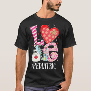 Camiseta Estetoscopio de Corazón Bonito Amante de Enfermera