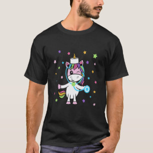 Camiseta Estetoscopio de Doctor Enfermera Unicornio