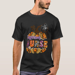 Camiseta Estetoscopio de Enfermera de Infusión Leopardo Hal