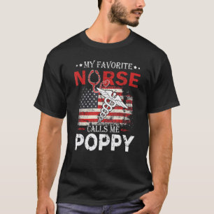 Camiseta Estetoscopio Divertido Mi Enfermera Favorita Me Ll