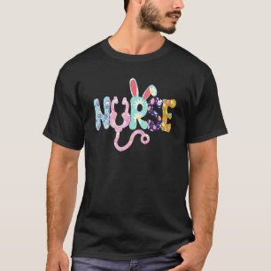 Camiseta Estetoscopio Enfermera Quirúrgica Vida Pascua Día
