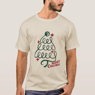 Camiseta Estetoscopio Feliz Navidad CNA Trabajador Médico