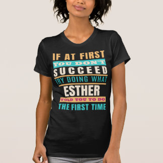Camiseta ESTHER Nombre personalizado Shirt ESTHER Nombre