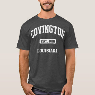 Camiseta Estíl atlético del estado de Covington Louisiana L