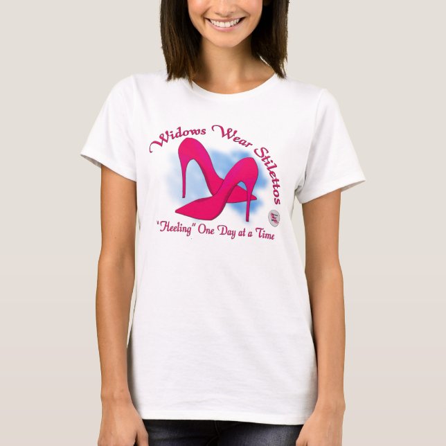 Camiseta Estiletes del desgaste de la viuda (Anverso)
