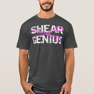 Camiseta Estilista Shear Genius Hairdresser