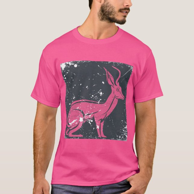 Camiseta estilizada duiker (Anverso)