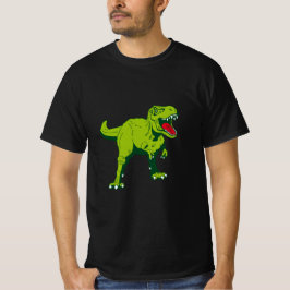 Camiseta estilizada tirannosauro