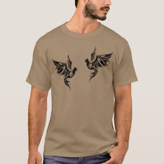 Camiseta Estilizados amigos de Bird