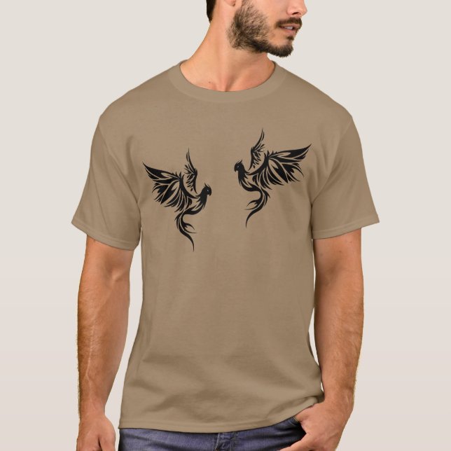 Camiseta Estilizados amigos de Bird (Anverso)