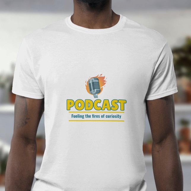Camiseta Estilizar la vía de podcasting (Subido por el creador)
