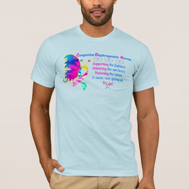 Camiseta estilo 1 de la conciencia del cdh (Anverso)