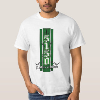 Camiseta Estilo #3 de la tela a rayas de 5150 ASOM