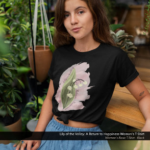 Camiseta Estilo acuático de Lily of Valley Happiness