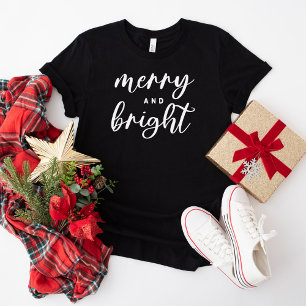 Camiseta Estilo Alegre y Brillante Script de Vacaciones Neg