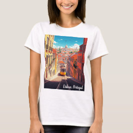 Camiseta estilo anime de Lisboa Portugal