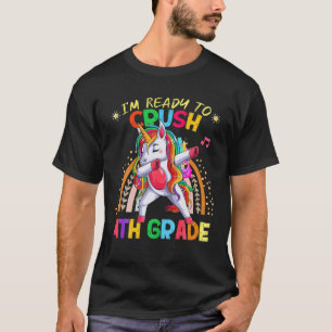 Camiseta Estilo Arcoiris Estoy Listo Para Aplastar El Baño 