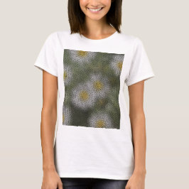 Camiseta Estilo artístico moderno de Daisies