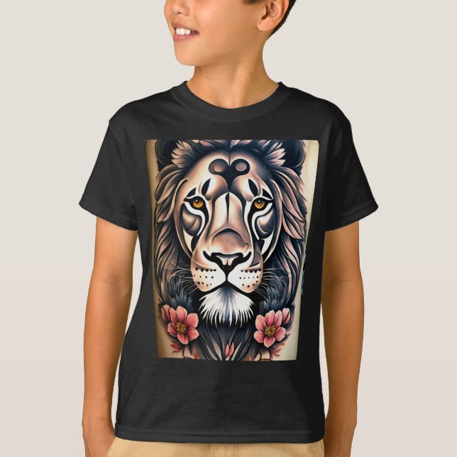 Camiseta Estilo audaz con elegancia mítica" (Anverso)