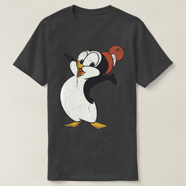 Camiseta Estilo Auténtico De Vintage Chilly Willy (Diseño del anverso)
