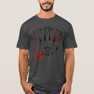 Camiseta Estilo berserk viking