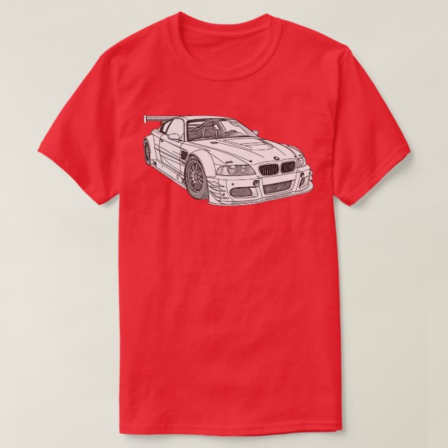Camiseta Estilo BMW 1 (Diseño del anverso)