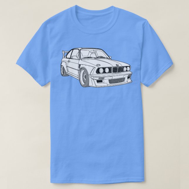 Camiseta Estilo Bmw m3 (Diseño del anverso)
