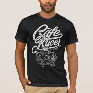 Camiseta Estilo Brat para siempre Moto Cafe Racer