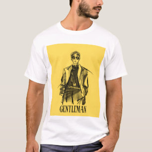 Camiseta estilo Caballero Clásico