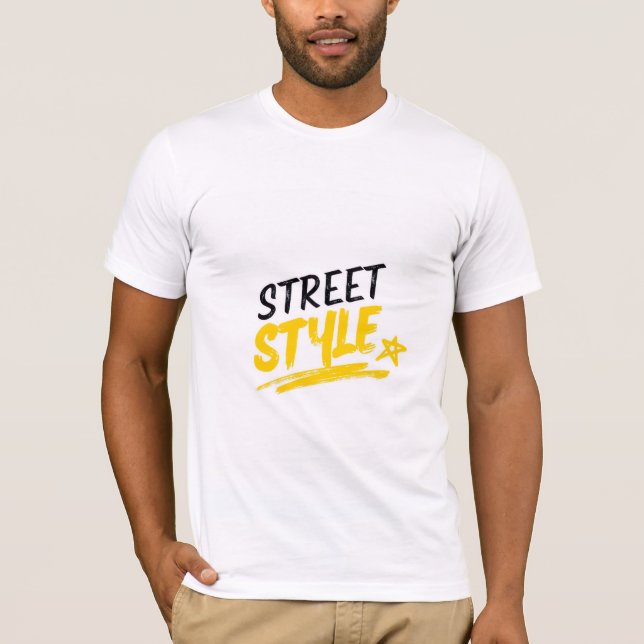 Camiseta estilo calle (Anverso)