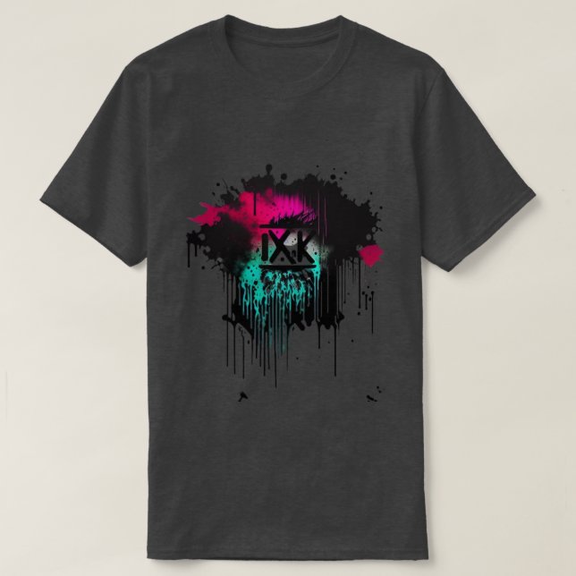 Camiseta estilo calle Grunge (Diseño del anverso)
