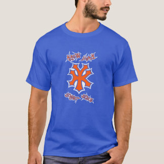 CAMISETA ESTILO CALLE KREW YORK - LOGO DEPORTIVO METE COLOR